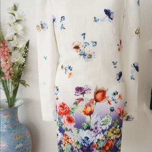 Floral Long sleeve dress
